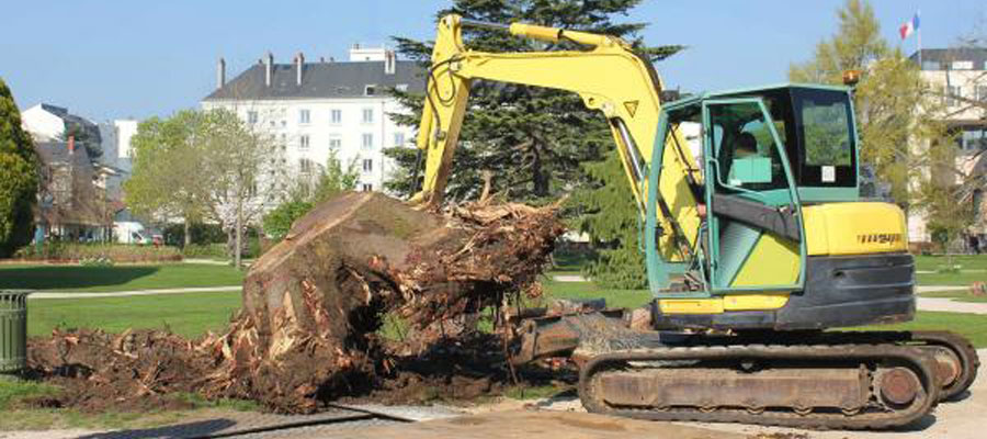 Terrassement à Plestin-les-Grèves